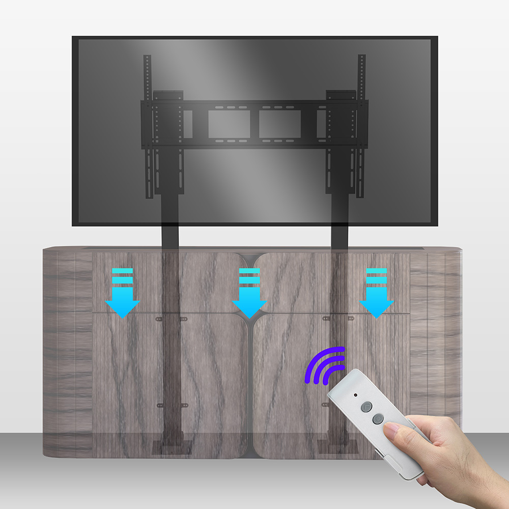 Smart Home For Living - 모터식 자동 시스템 거실 전동 TV