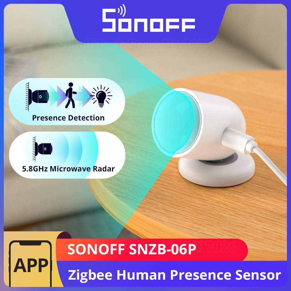 Smart Home Retrofit - SONOFF SNZB-06P Zigbee 인간 존재 센서