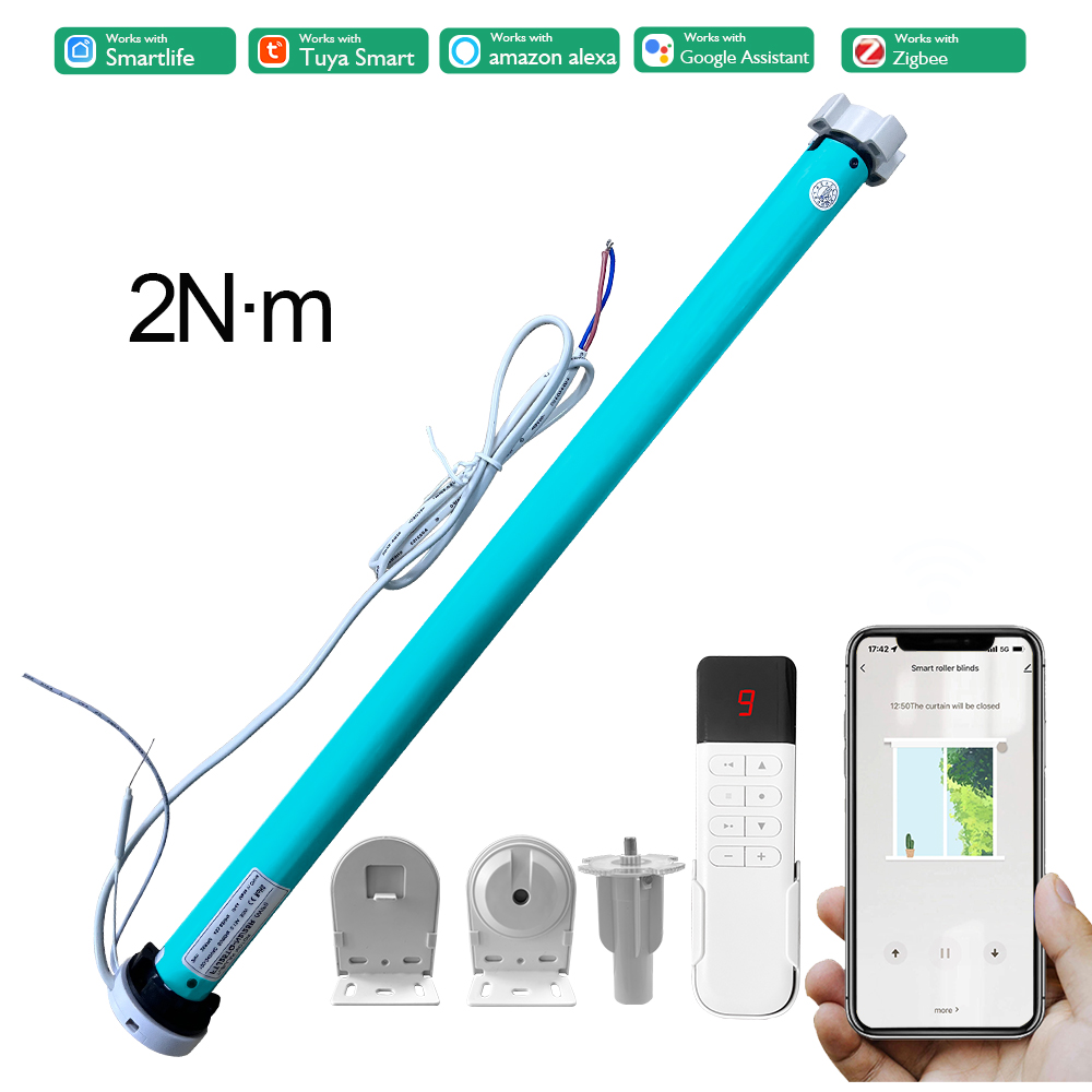 Smart Home Youtube - 2N AC100-240V 투야 지그비 스마트 롤러