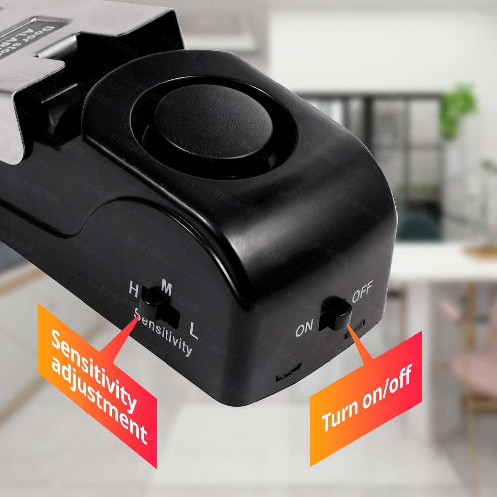Wireless Door Sensor - FUERS 도어 스톱 알람 시스템 120dB