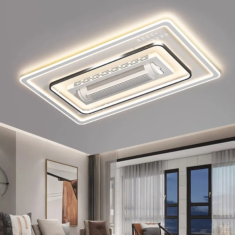 Smart Bathroom Fan - 2026년형 무선 리모컨 스마트 천장 선풍등,