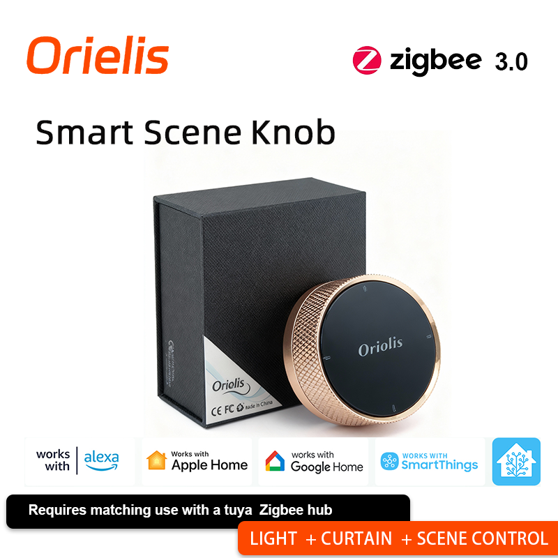 Zigbee Gateway - 오리엘리스 투야 지그비 스마트 씬 노브