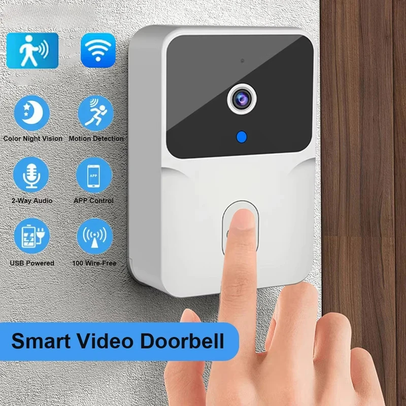 Smart Home Cctv - 스마트 홈 WiFi 비디오 초인종 무선