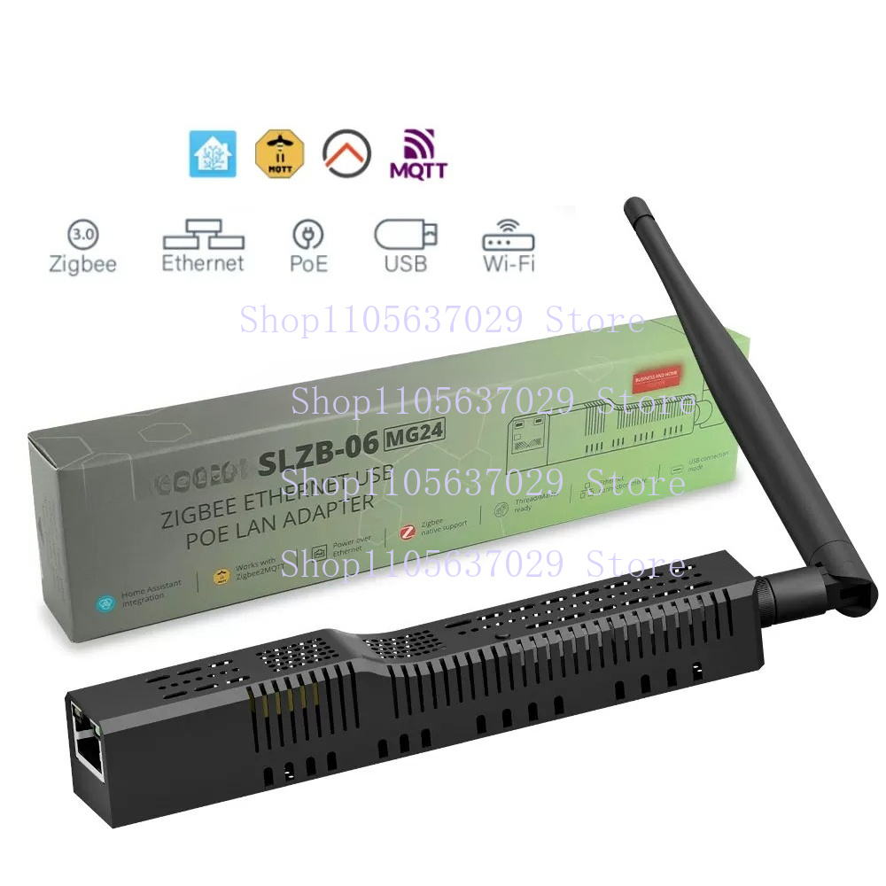 Zigbee Gateway - SLZB-06MG24 3.0 Zigbee 이더넷, USB 및