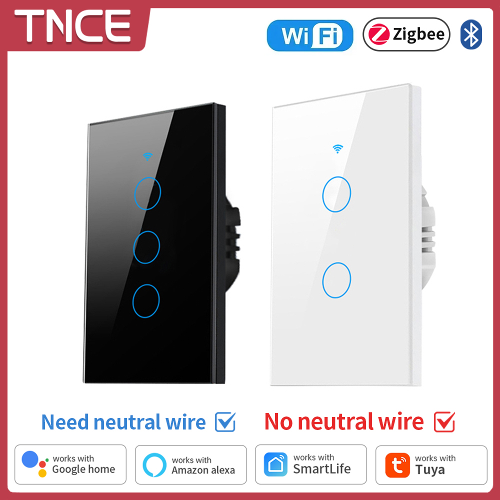 Smart Home For Living - TNCE Tuya WiFi/Zigbee 스마트 라이트 스위치,