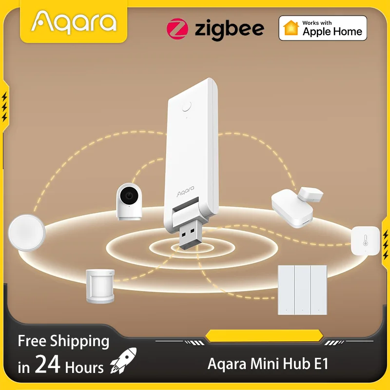 Smart Home Xiaomi Hub - Aqara 스마트 게이트웨이 E1 허브 Zigbee