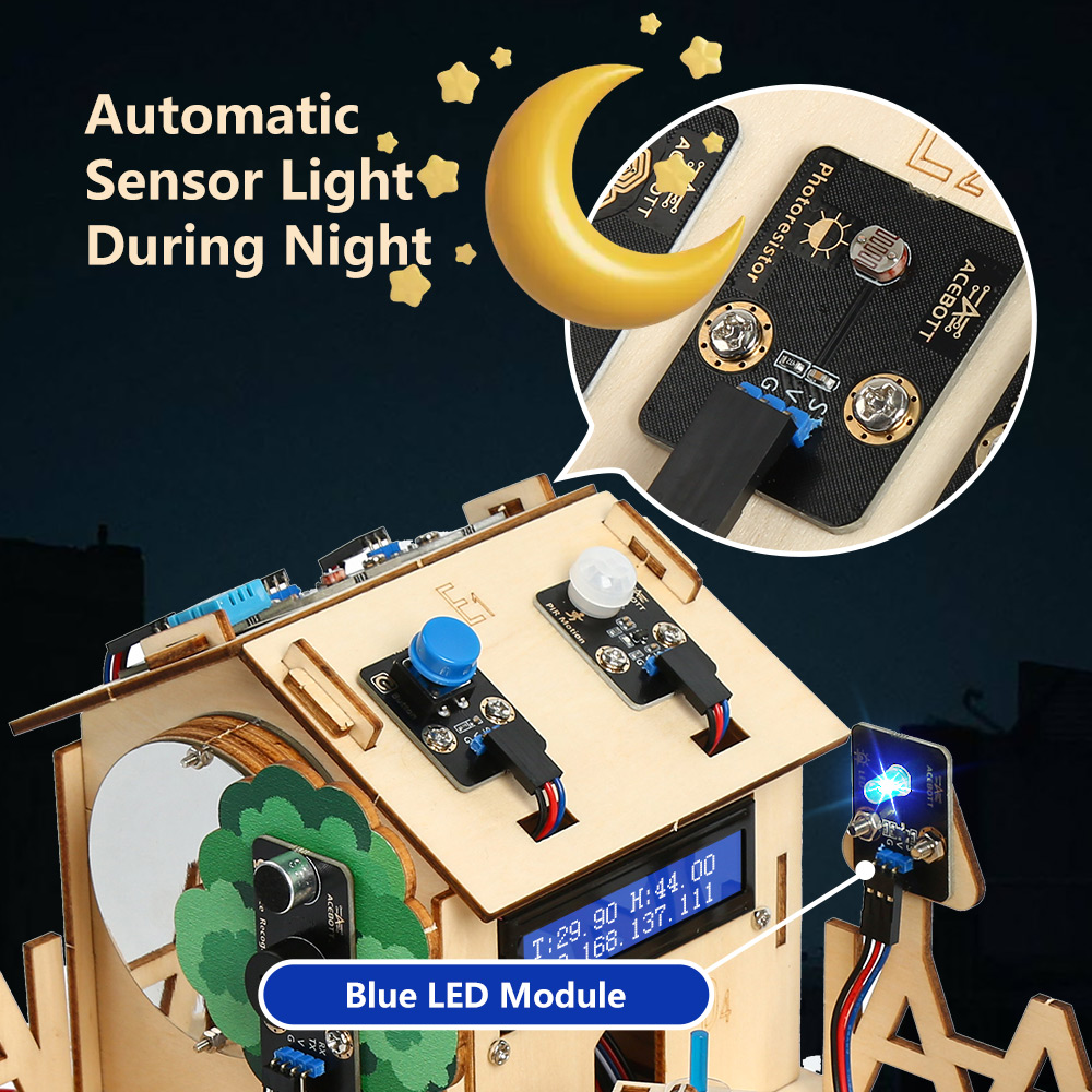 ACEBOTT 스마트 홈 STEM STEAM 스타터 키 - Smart Home Kit For Arduino 리뷰 및 가격