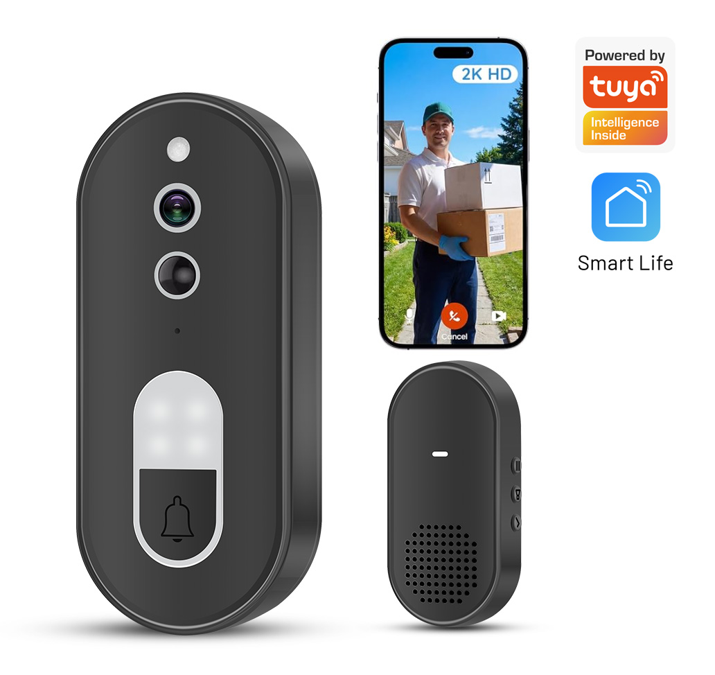Tuya 1080P HD 무선 WiFi 비디오 초인종  - Smart Home Cctv 리뷰 및 가격