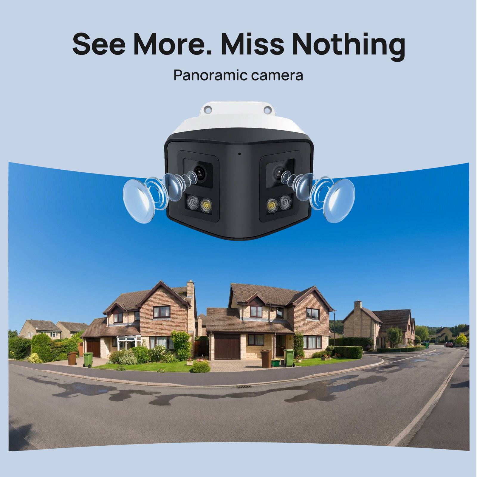 비키린 170 °   파노라마 보안 IP 카메라 스마트 - Smart Home Nas 리뷰 및 가격