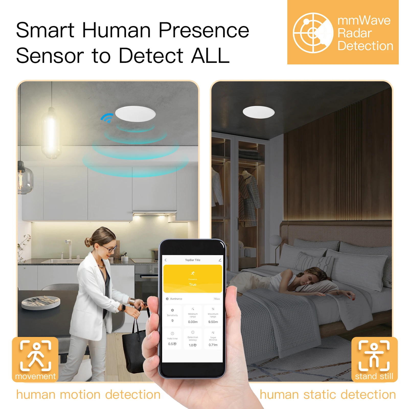 투야 스마트 지그비 와이파이 인체 감지 감지기, 레이더 - Zigbee Gateway 리뷰 및 가격