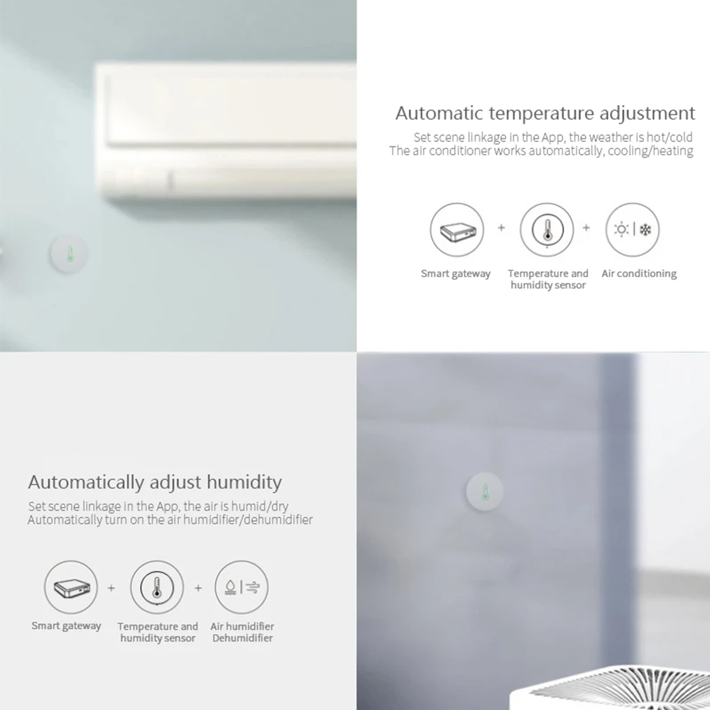 Tuya 스마트 Zigbee 온도 및 습도 센서 App - Smart Home Furniture 리뷰 및 가격