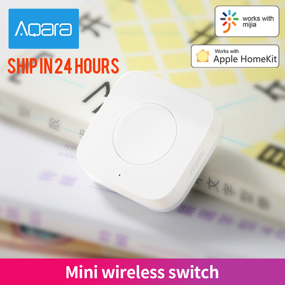 Aqara 스마트 홈 센서 무선 미니 스위치 지그비 단 - Smart Home Xiaomi Hub 리뷰 및 가격