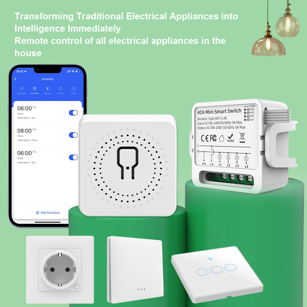 투야 와이파이 스마트 스위치 1/2/3/4 갱 4방향  - Smart Home For Living 리뷰 및 가격