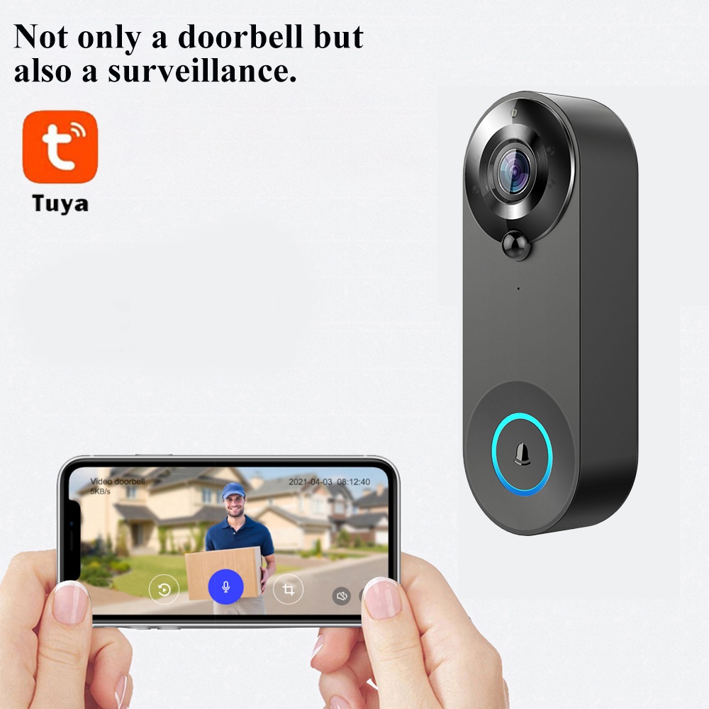 Tuya 1080P 무선 WIFI 초인종 비디오 인터콤 - Smart Home Cctv 리뷰 및 가격