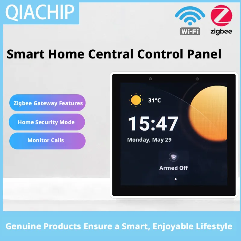 스마트 홈 86 다기능 중앙 제어 화면 WiFi 스위치 - Zigbee Gateway 리뷰 및 가격