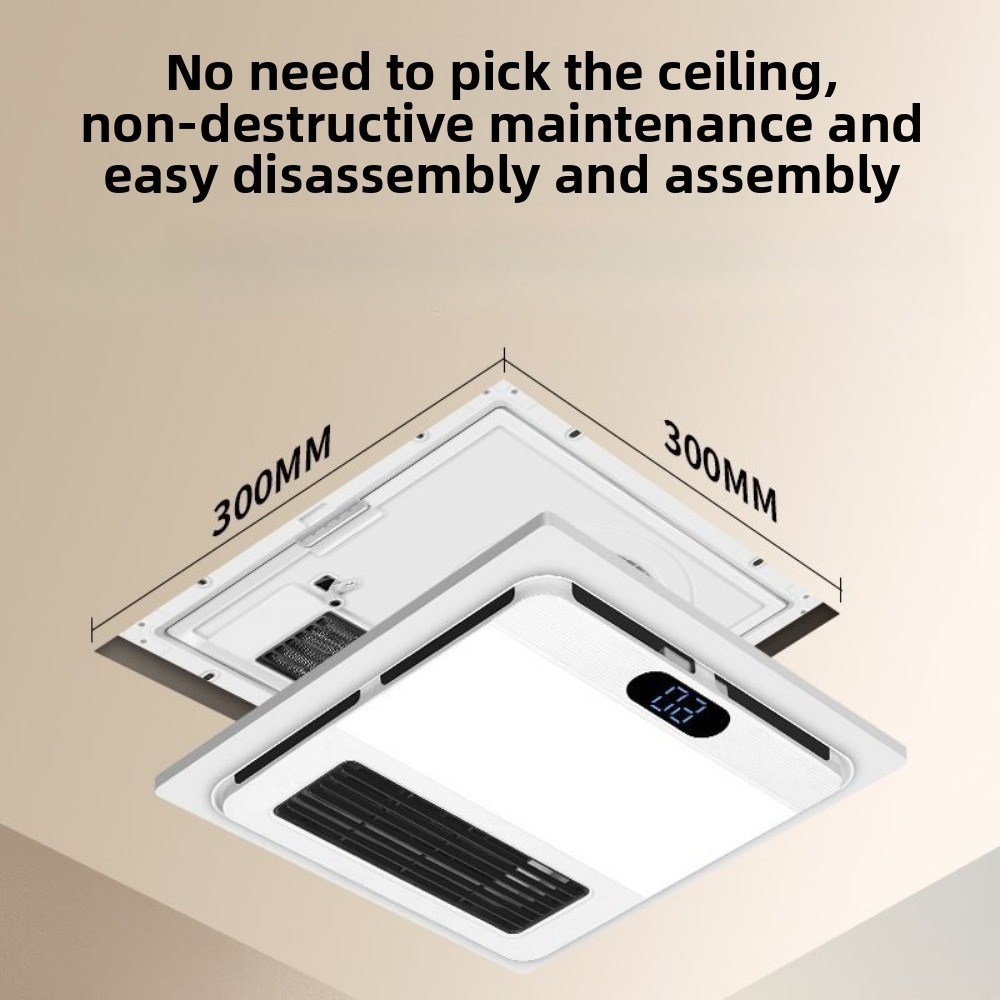 스마트 고속 가열 욕실 히터 천장형 환풍기 LED 조명 - Smart Bathroom Fan 리뷰 및 가격