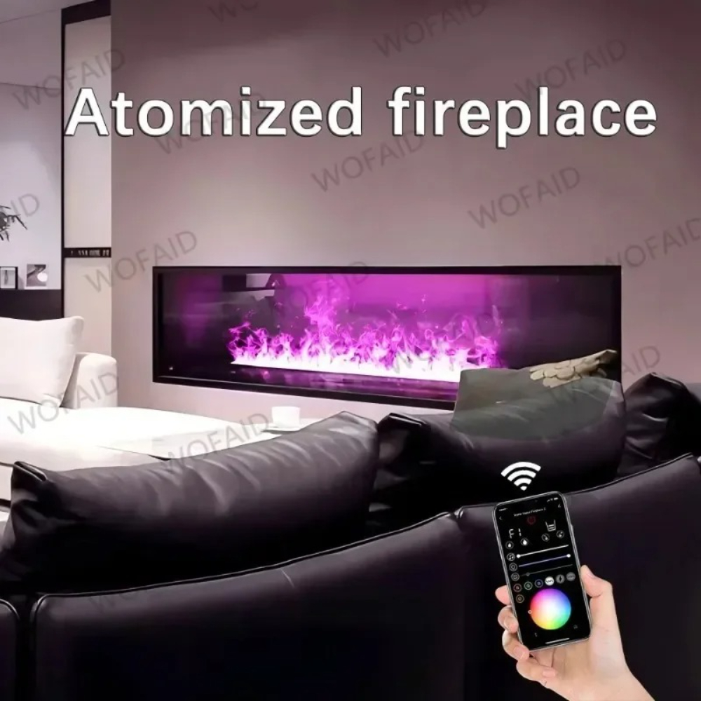 물 분무식 벽난로 3D 컬러풀 불꽃 에코 스마트 홈 인 - Smart Home Market 리뷰 및 가격