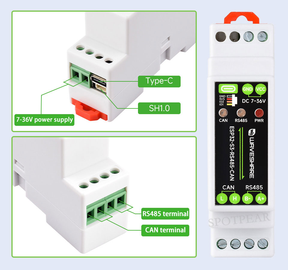 ESP32-S3 산업용 제어 보드 산업용 등급 RS48 - Smart Home Arduino 리뷰 및 가격
