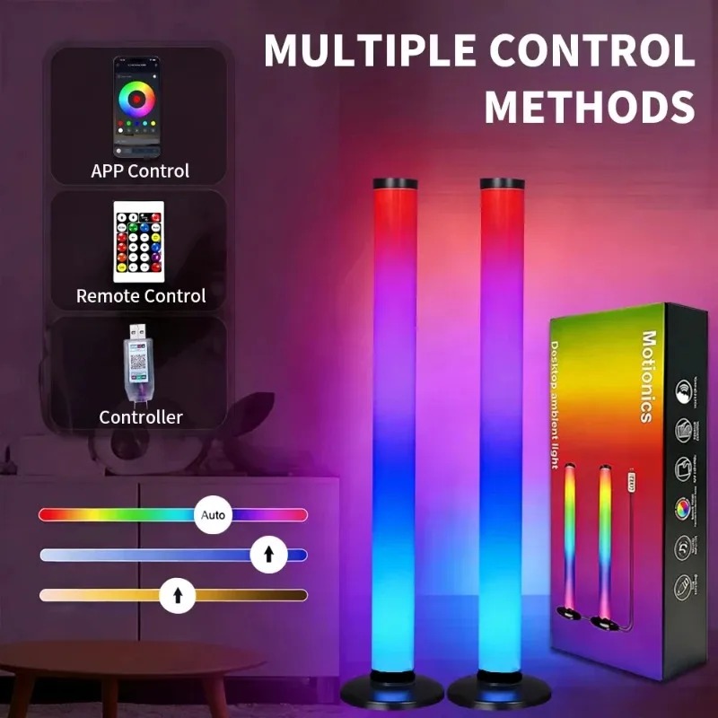 RGB LED 라이트 바 USB 전원, 블루투스 앱 원 - Smart Home Usb 리뷰 및 가격