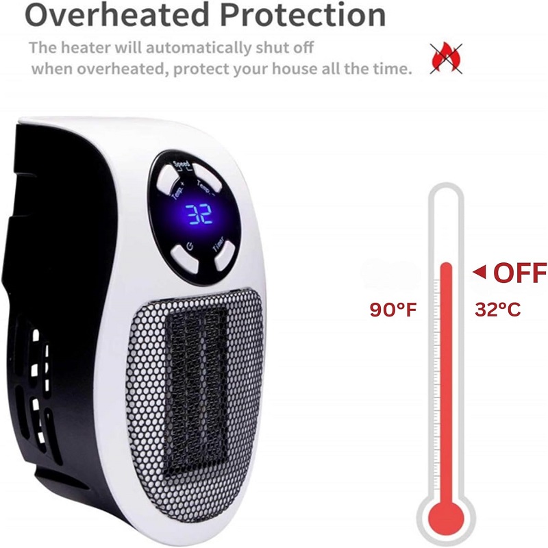 에코 플러그인 전기 히터 벽 콘센트 공간 히터, 에너지 - Smart Bathroom Fan 리뷰 및 가격