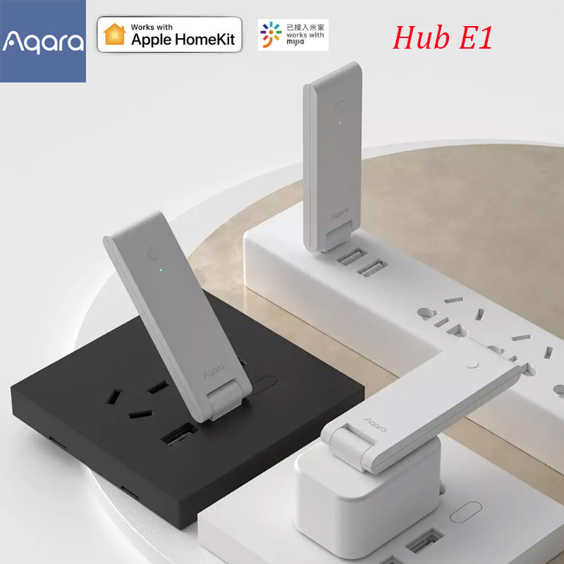 Aqara E1 스마트 게이트웨이 지그비 USB 포트  - Smart Home Xiaomi Hub 리뷰 및 가격
