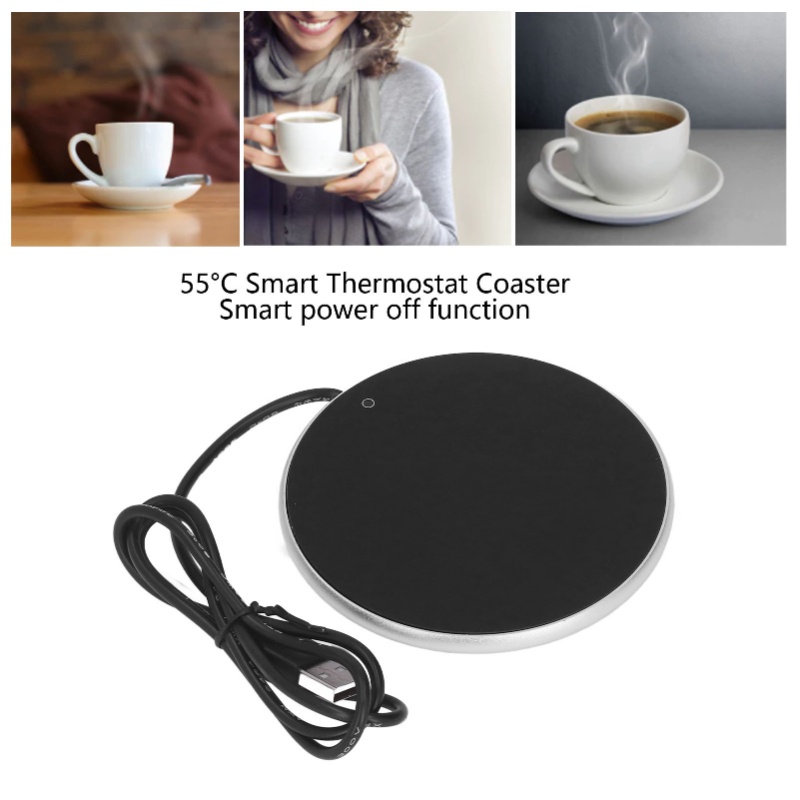 55 ° C 일정한 온도의 스마트 커피 머그 워머 US - Smart Home Usb 리뷰 및 가격
