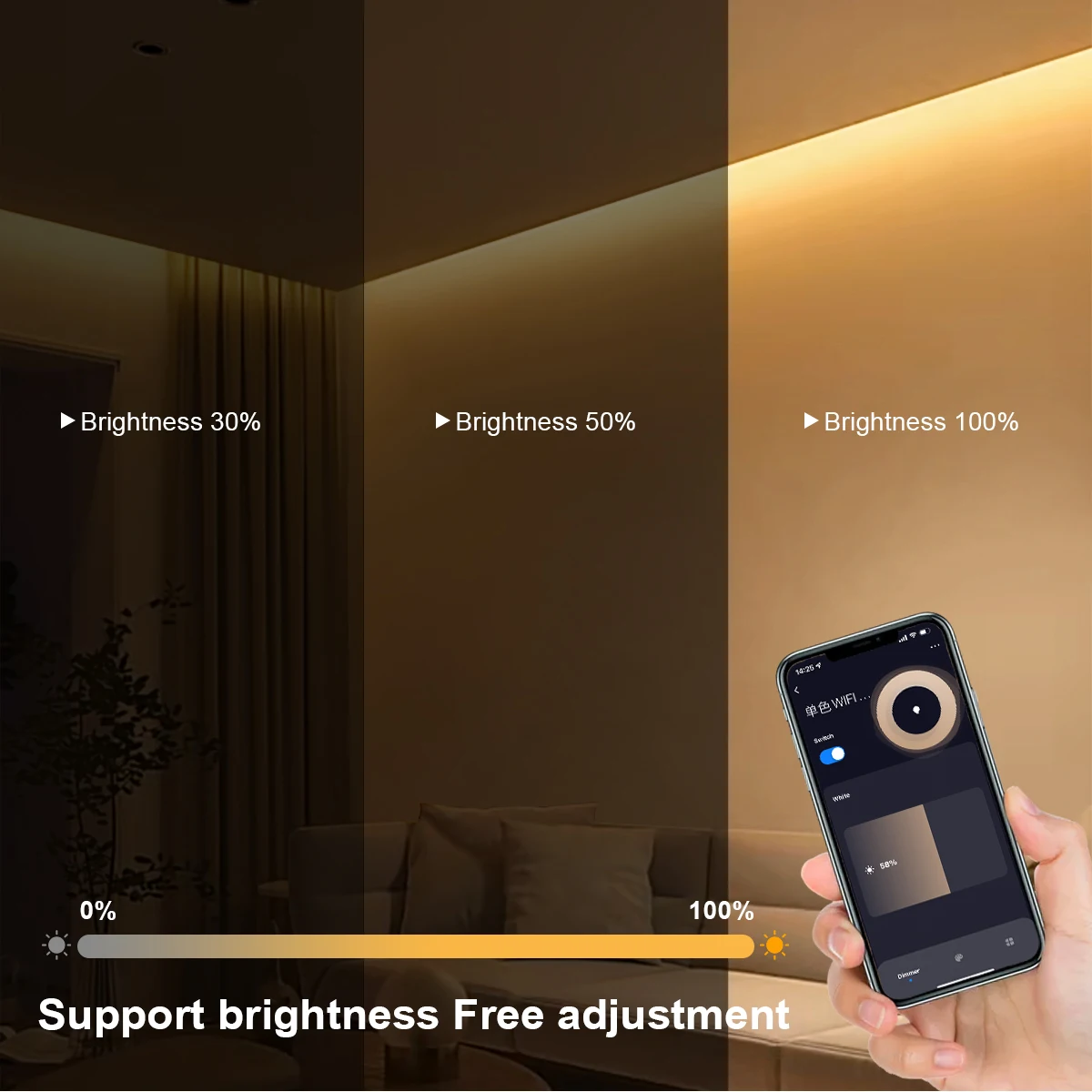 투야 와이파이 스마트 COB 네온 LED 스트립, 순수 - Smart Home Youtube 리뷰 및 가격