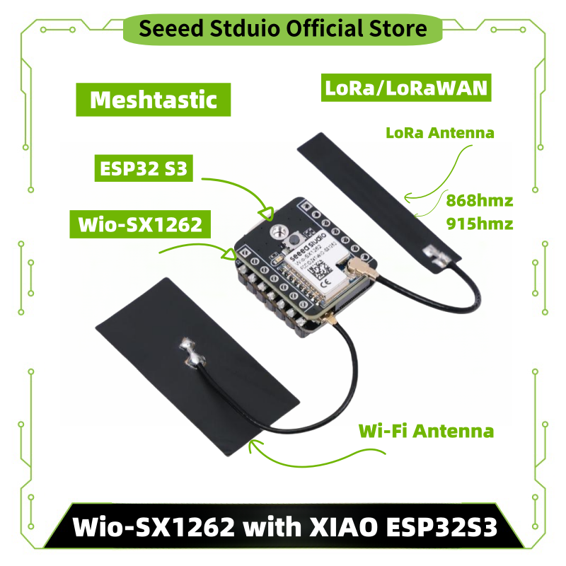 ESP32 S3 LoRa Meshtastic LoRa  - Smart Home Arduino 리뷰 및 가격