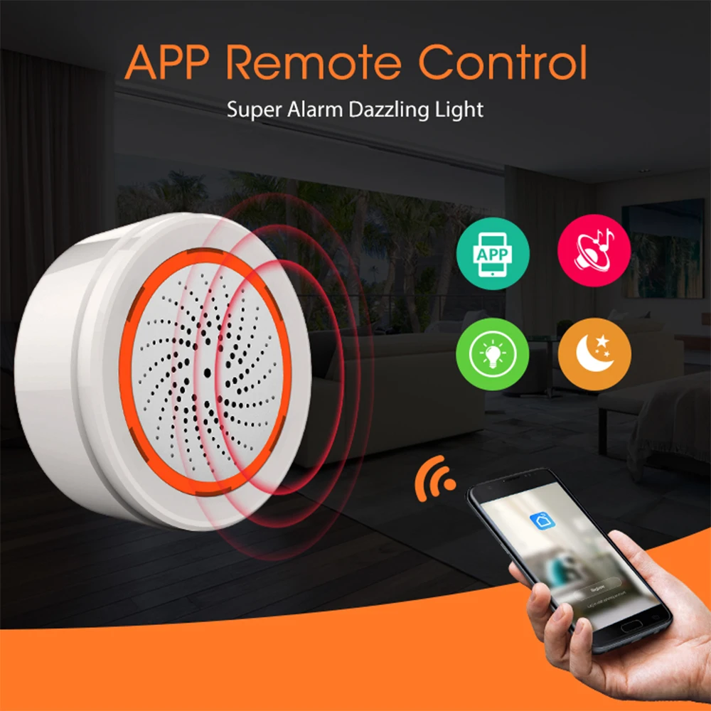 Coolcam Tuya Zigbee 스마트 사이렌 알람 - Smart Home Nas 리뷰 및 가격