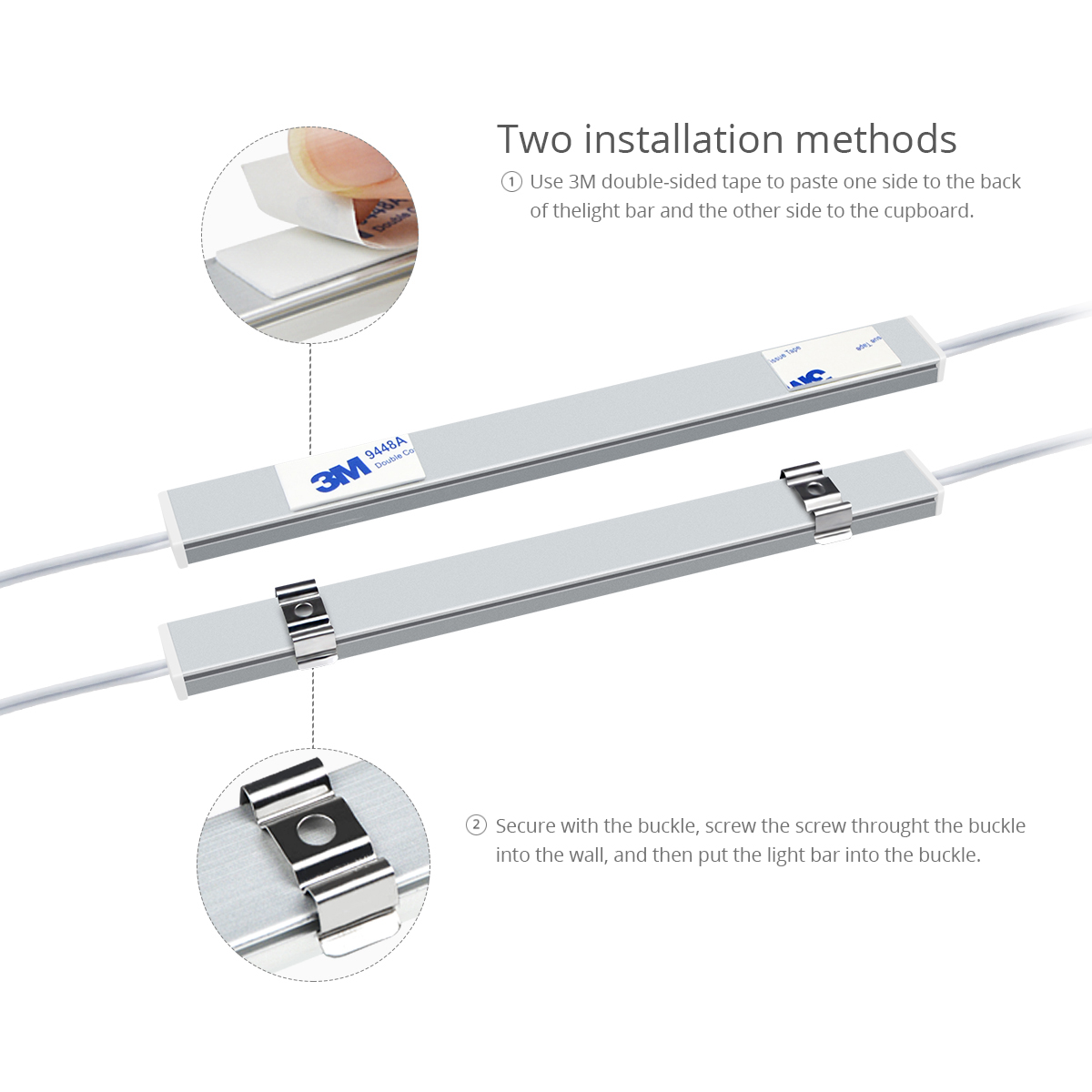 1-5 Pcs 주방 Tuya 스마트 LED 캐비닛 램프 - Smart Home Furniture 리뷰 및 가격