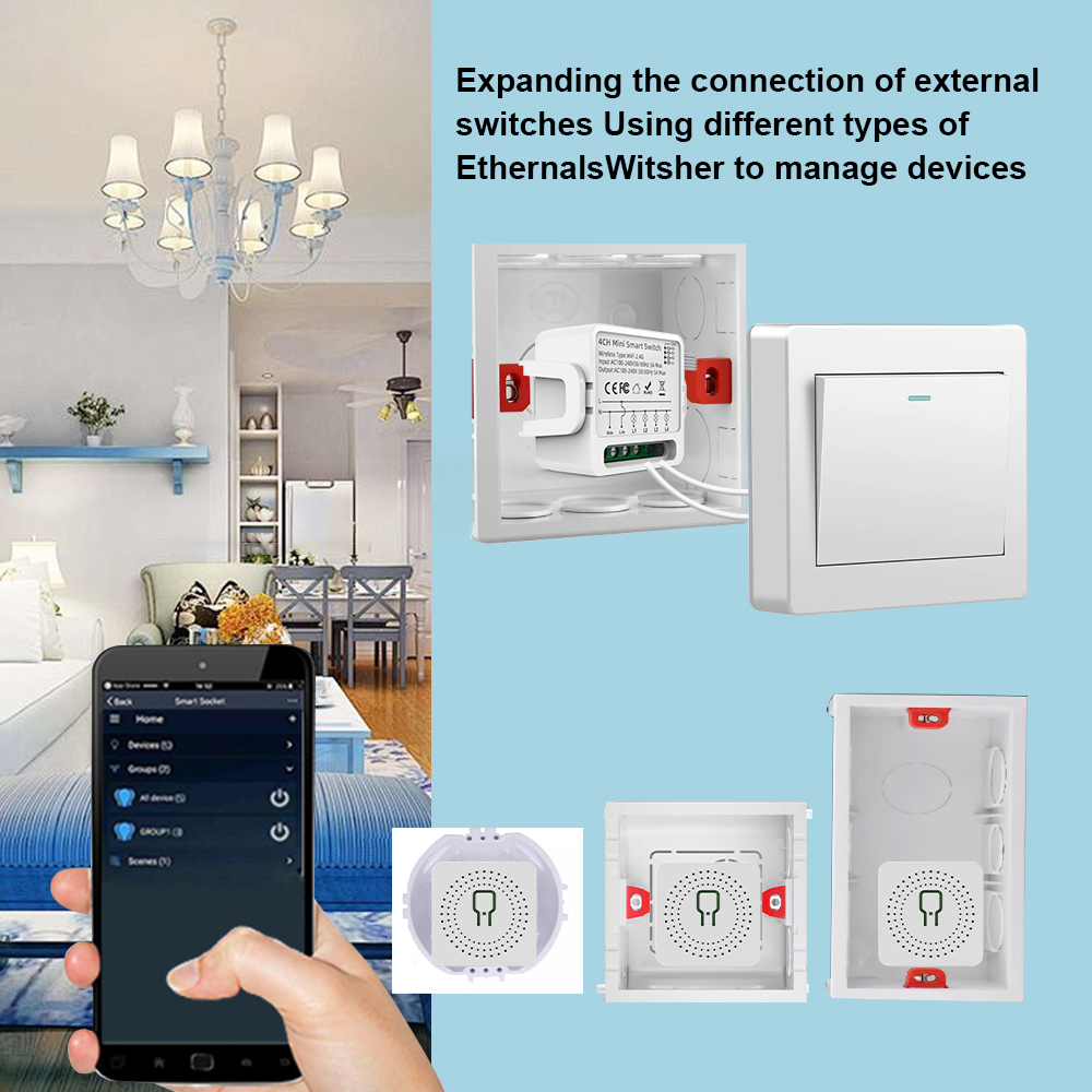 Tuya Zigbee 3.0 스마트 스위치 1/2/3/ - Smart Home For Living 리뷰 및 가격