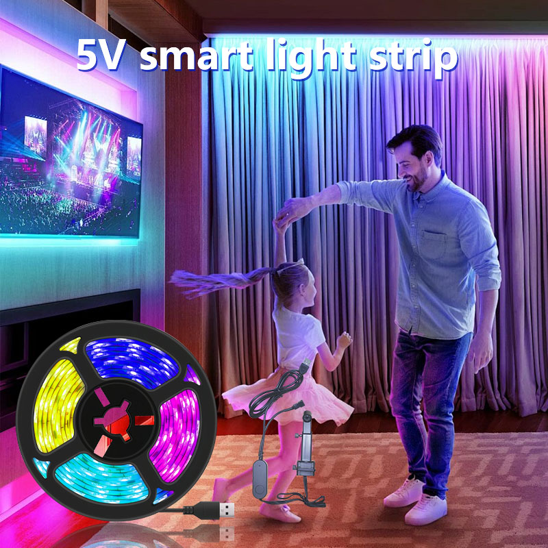 STTL 스마트 RGB LED TV 스트립 2.5M U - Smart Home Usb 리뷰 및 가격