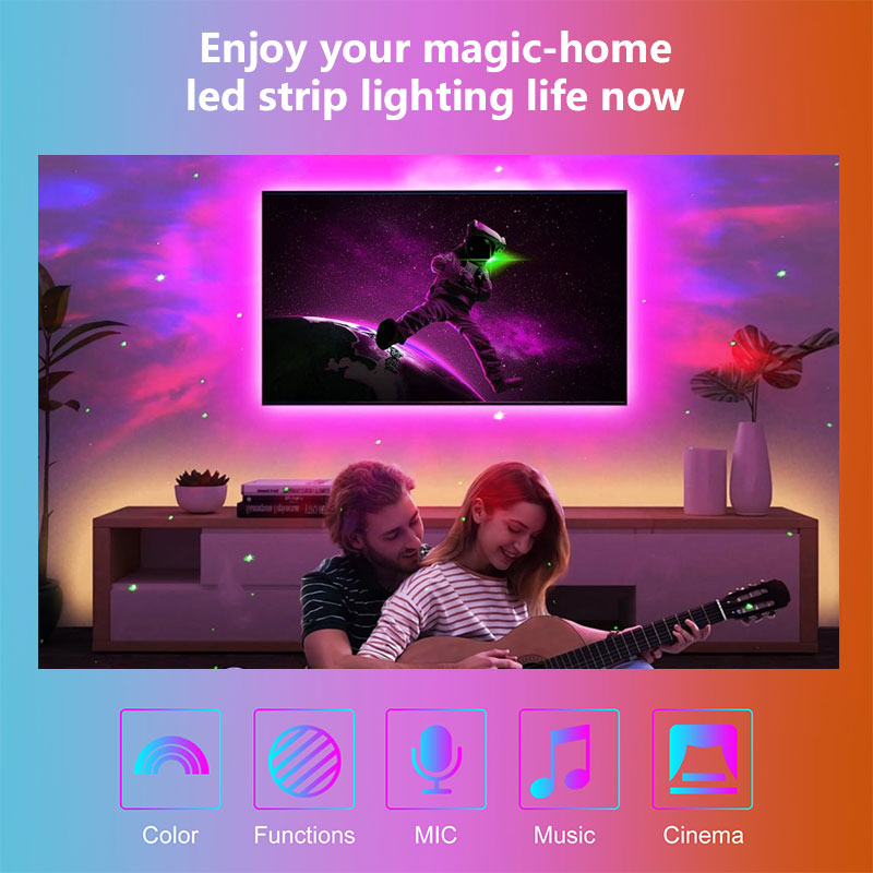 STTL 스마트 RGB LED TV 스트립 2.5M U - Smart Home Usb 리뷰 및 가격