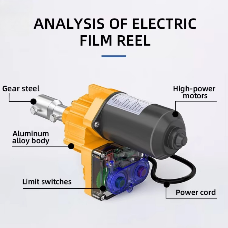 220v 전기 필름 롤링 머신 사육 농장 롤링 커튼 엘 - Curtain Motor 리뷰 및 가격