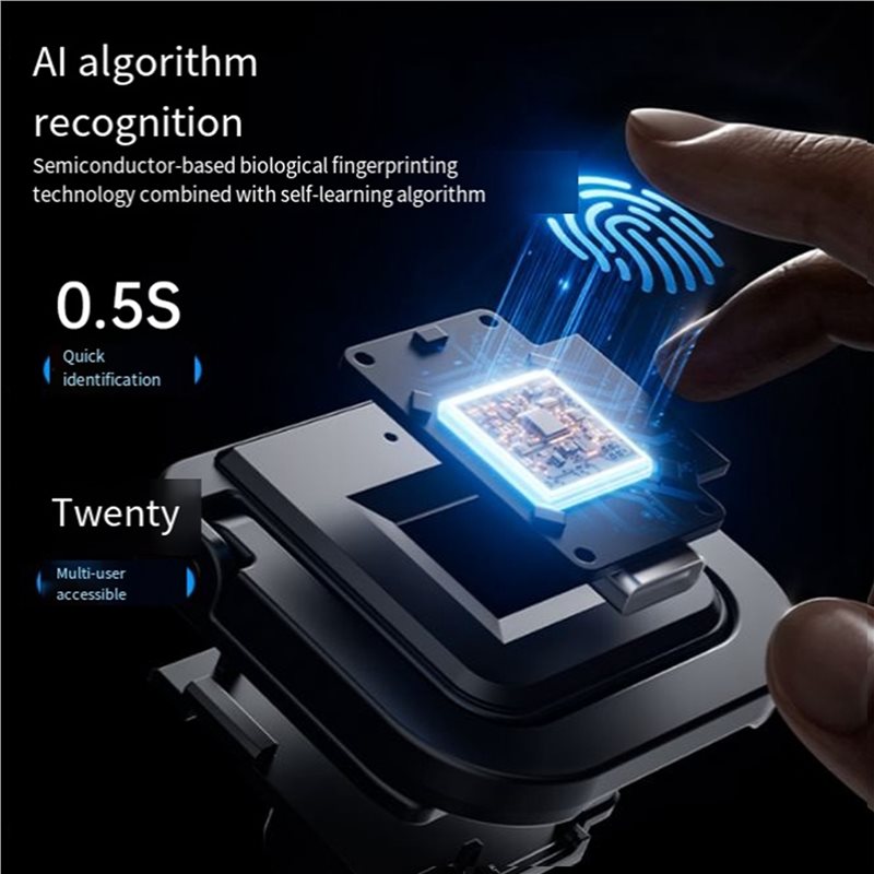 AA84 3X 스마트 서랍 지문 잠금 장치 지문 잠금  - Smart Home Furniture 리뷰 및 가격