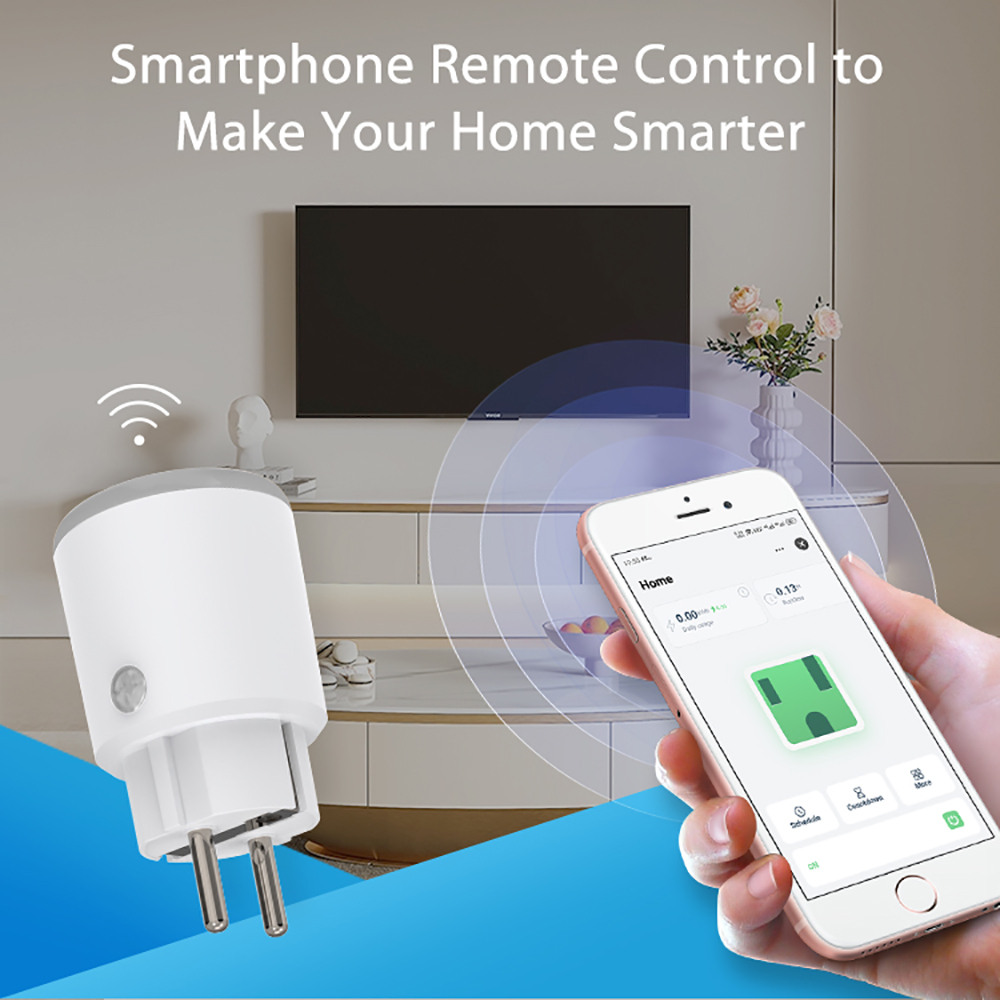 TUYA 스마트 플러그 매터 Wi-Fi 소켓 16A 스 - Smart Home Nas 리뷰 및 가격