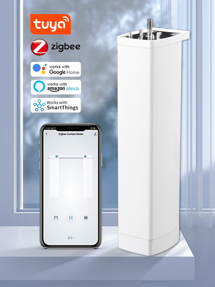 스마트 Tuya Zigbee 전기 스마트 자동 홈 커튼 - Curtain Motor 리뷰 및 가격