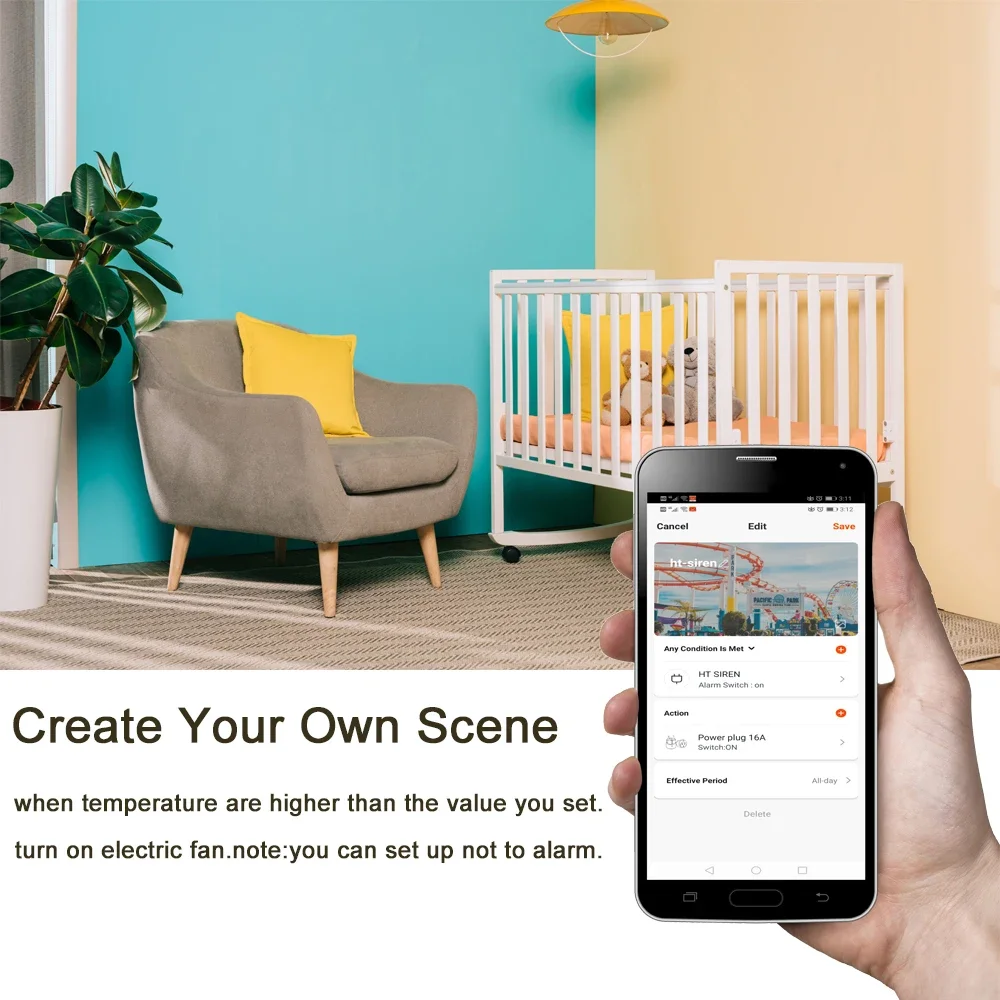NEO Coolcam 스마트 투야 와이파이 사이렌 알람 - Smart Home Nas 리뷰 및 가격