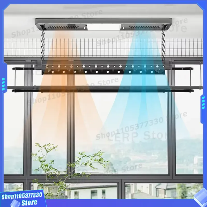 LED 조명, 자동 리프트, 열풍 기능, 다중 팬 환기 - Smart Bathroom Fan 리뷰 및 가격
