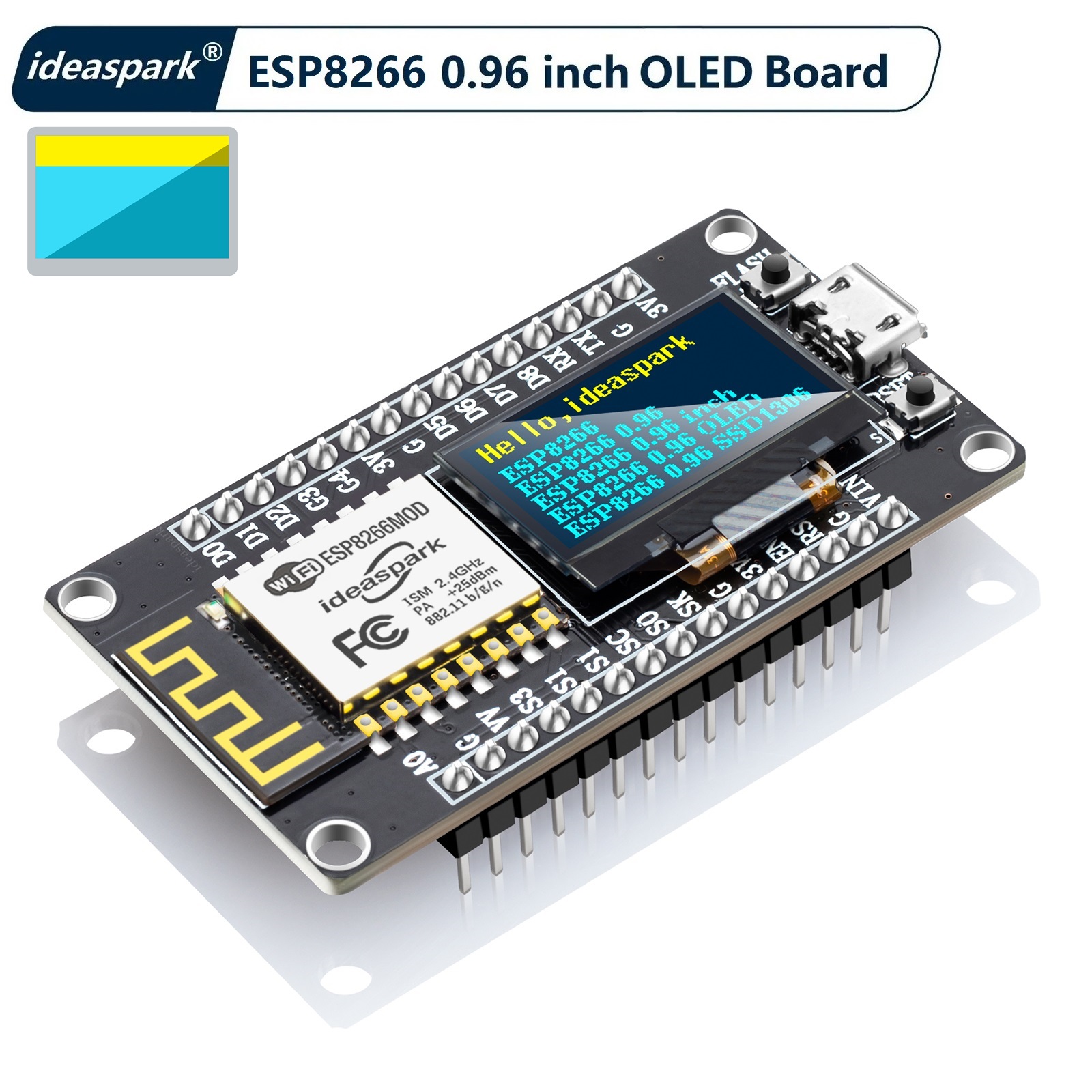 0.96'' OLED 디스플레이, CH-340, ESP - Smart Home Kit For Arduino 리뷰 및 가격
