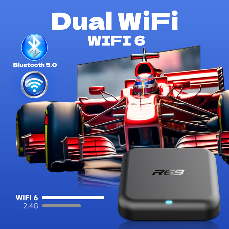 안드로이드 14 TV 박스 R69-1 듀얼 와이파이 2 - Smart Home Youtube 리뷰 및 가격