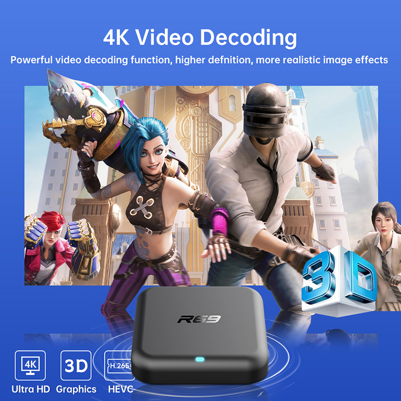 안드로이드 14 TV 박스 R69-1 듀얼 와이파이 2 - Smart Home Youtube 리뷰 및 가격
