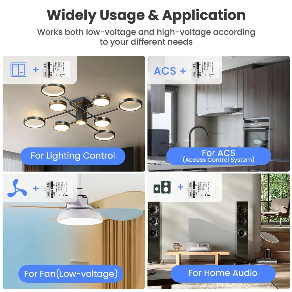 Tuya ZigBee 스마트 스위치 모듈 드라이 콘택트 - Smart Home For Living 리뷰 및 가격