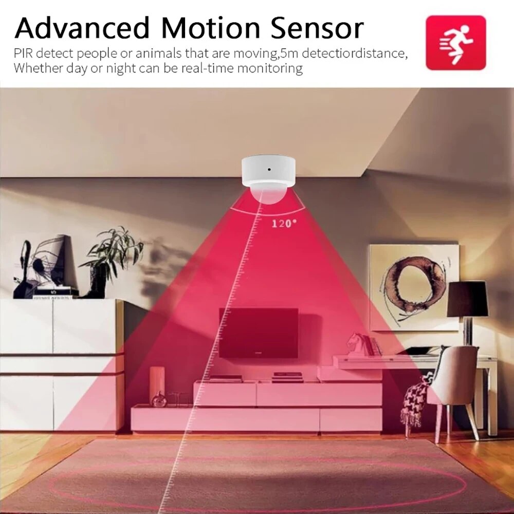 Zigbee 미니 PIR 모션 센서, 인체 모션 적외선 - Zigbee Gateway 리뷰 및 가격